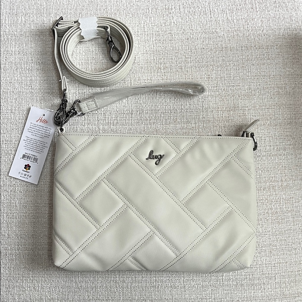 NWT Lug Satin Luxe Waltz Crossbody